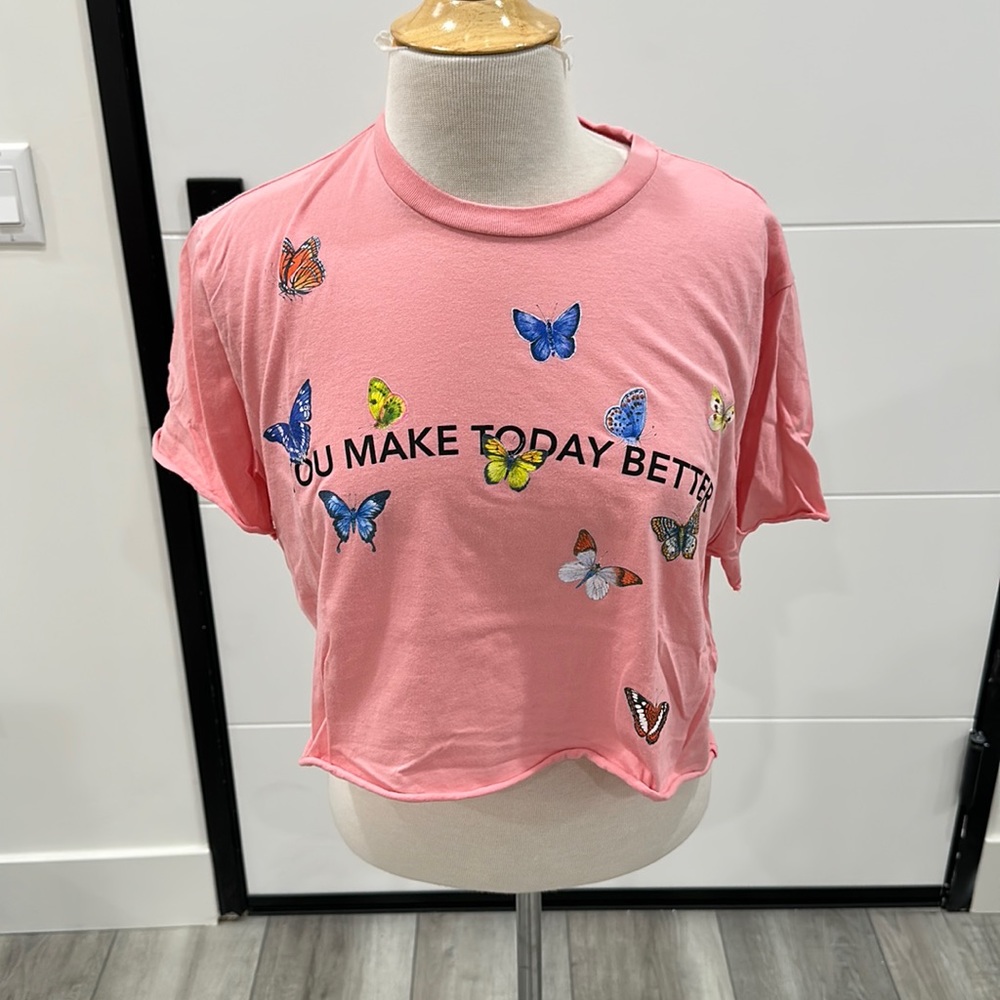 Forever 21 crop T shirt